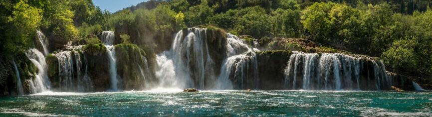 Картина на холсте Водопад, арт hd2068801
