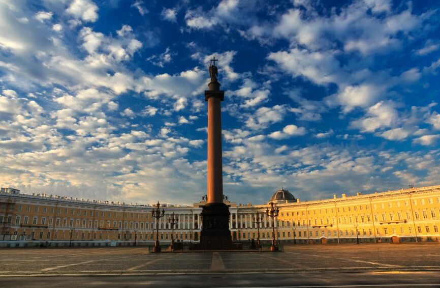 Картина на холсте Дворцовая площадь, арт hd2070301