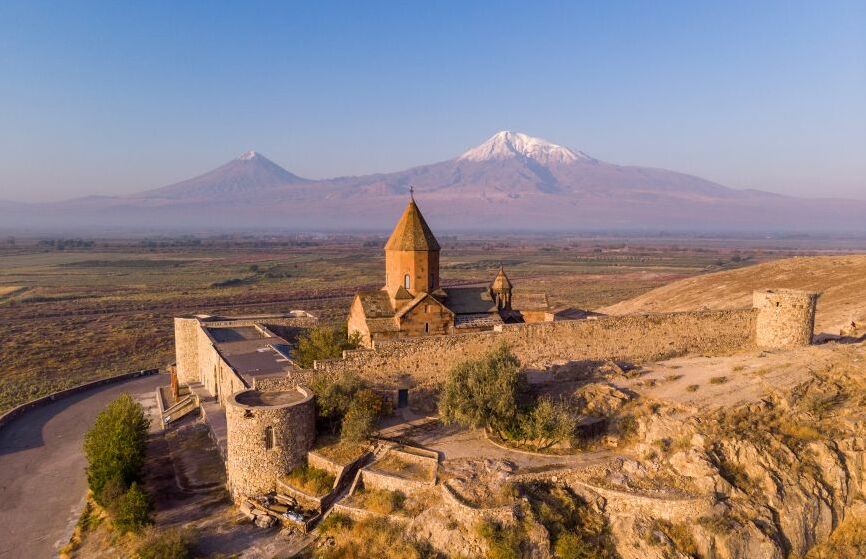 Картина на холсте армянский монастырь, арт hd0914401
